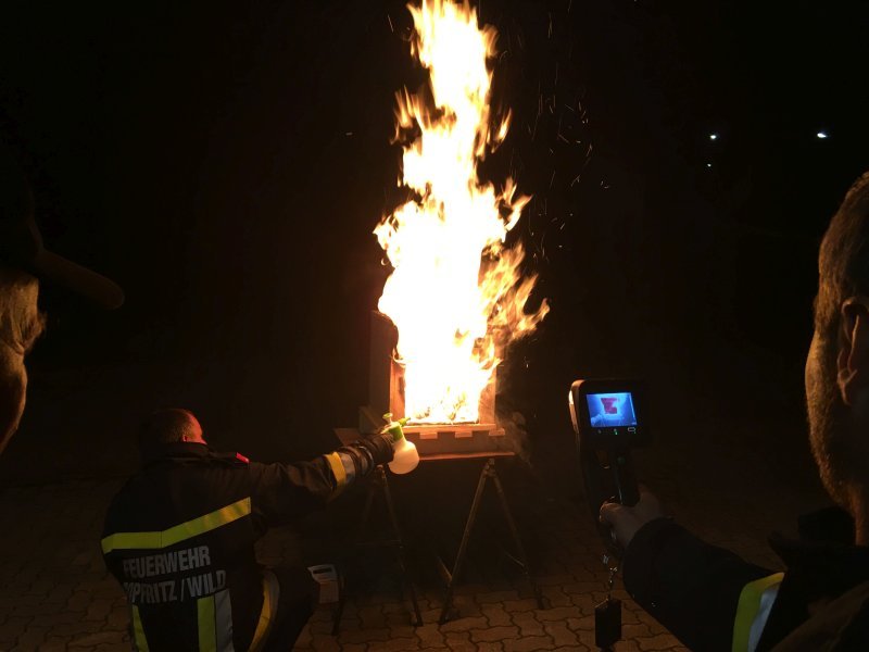 ATM Übung Backdraft