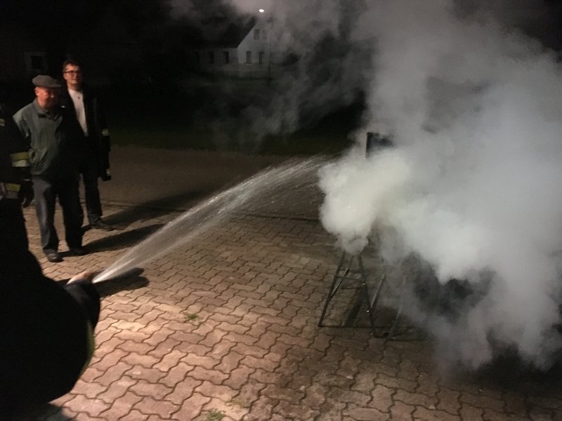 ATM Übung Backdraft